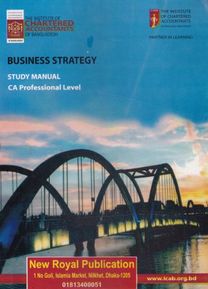 Business Strategy Student Manual CA Professional Level